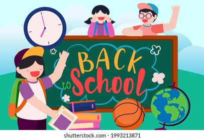 The school has opened the semester. Students have returned to study subjects such as art, sports, math, and science. The students are cheerful and want to go back to school. 