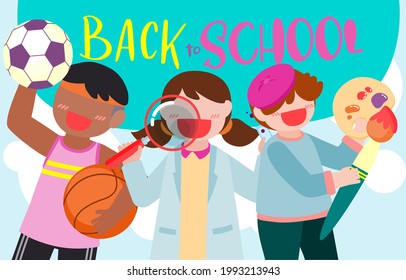 The school has opened the semester. Students have returned to study subjects such as art, sports, math, and science. The students are cheerful and want to go back to school. 