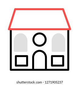 school   house   hostel  