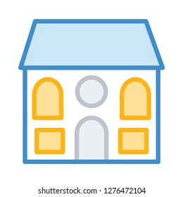 school   house   hostel  