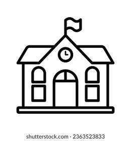 school icon design, illustration design