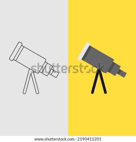 school icon design. line icons. outlines. black