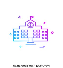 School icon design vector
