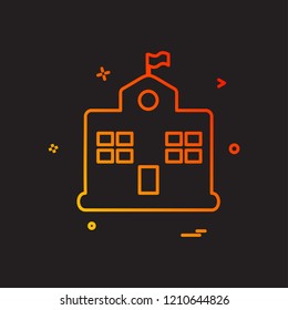 School icon design vector