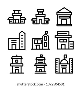 school icon or logo isolated sign symbol vector illustration - Collection of high quality black style vector icons
