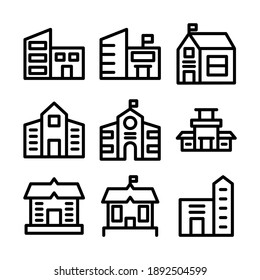 school icon or logo isolated sign symbol vector illustration - Collection of high quality black style vector icons
