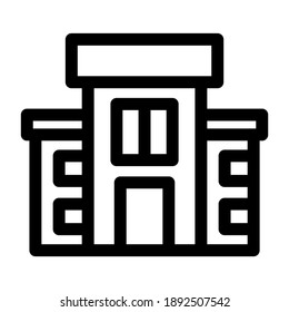 school icon or logo isolated sign symbol vector illustration - high quality black style vector icons
