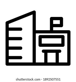 school icon or logo isolated sign symbol vector illustration - high quality black style vector icons
