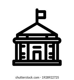 school icon or logo isolated sign symbol vector illustration - high quality black style vector icons
