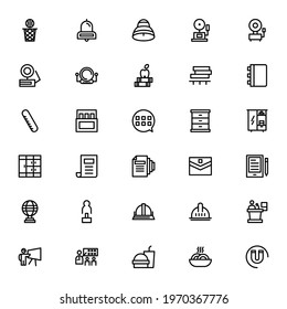 school icon or logo isolated sign symbol vector illustration - Collection of high quality black style vector icons
