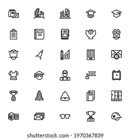 school icon or logo isolated sign symbol vector illustration - Collection of high quality black style vector icons
