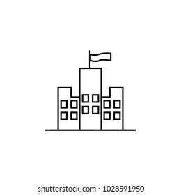 school icon on white background
