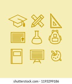School Icon Set