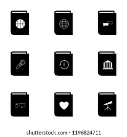 school icon set