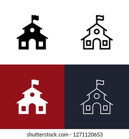 School Icon Set