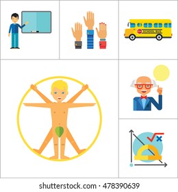 School Icon Set
