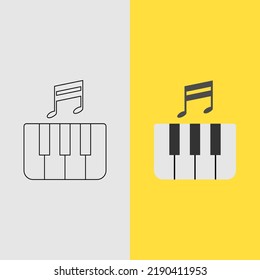 school icon set design. line icons. outlines. black