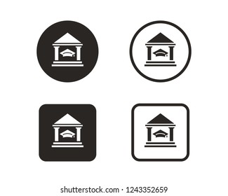 School icon sign symbol