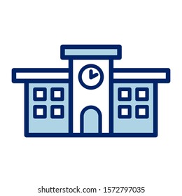School Icon Vector Design Illustration
