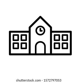 School Icon Vector Design Illustration
