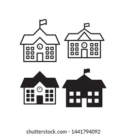 school icon vector design template
