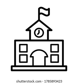 School icon vector design template