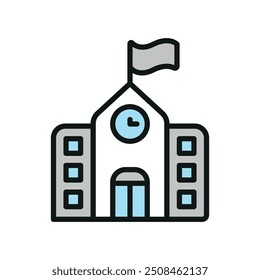 Schule Symbol Vektor Design Vorlagen einfach und modern Konzept Grafik
