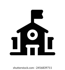 Schulsymbol. Vektorgrafik-Symbol für Ihre Website, Ihr Handy, Ihre Präsentation und Ihr Logo-Design.