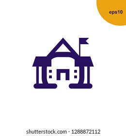 school icon vector illustration