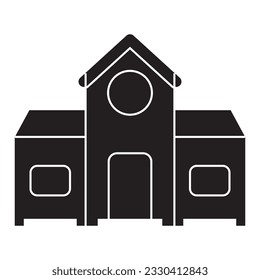 school icon vector template illustration logo design