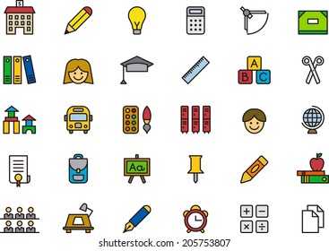 School icons