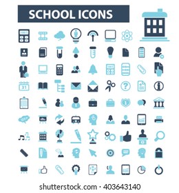 iconos de escuela
