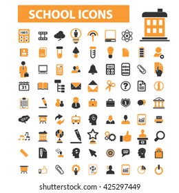 iconos de escuela
