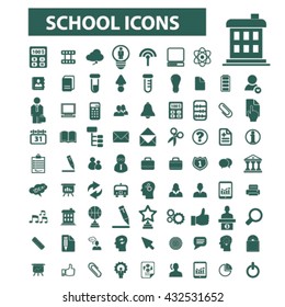 iconos de escuela
