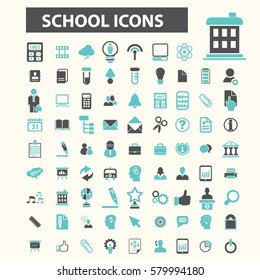 iconos de escuela
