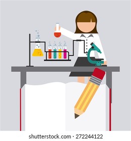 school icons design, vector illustration eps10 graphic 
