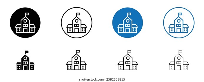 School icons pack vectors for app and web ui designs