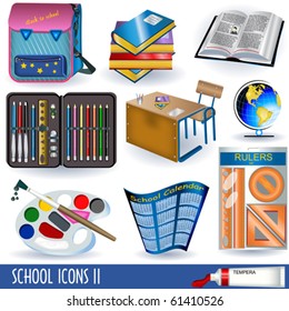 School icons, part 2