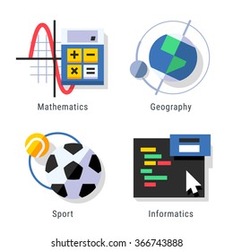 School Icons set 2