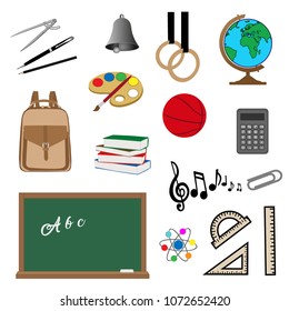 School Icons Set