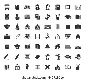 School Icons Set