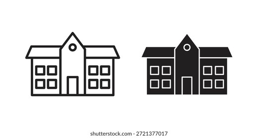 school icons sign vectors. suitable for web, app, infographic, etc
