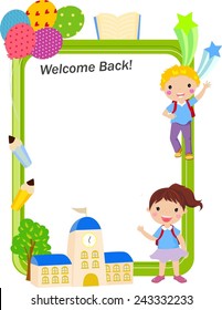 School kids - back to school