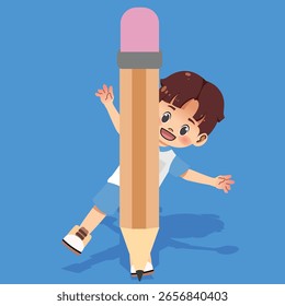 Niños en la escuela haciendo actividades diarias