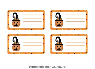 203 Halloween Name Tags Images, Stock Photos & Vectors | Shutterstock