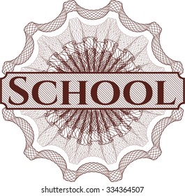 School linear rosette