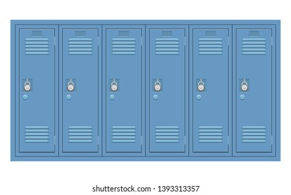 School locker vector design illustration isolated on white background