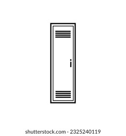 school lockers icon image vector illustration design