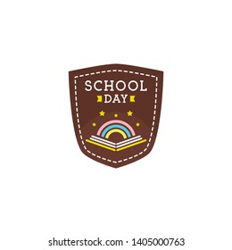 School Logo Design Emblem and Badge Template