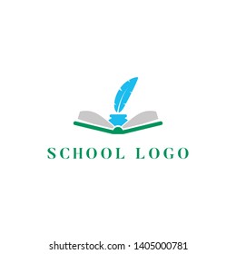 School Logo Design Emblem and Badge Template